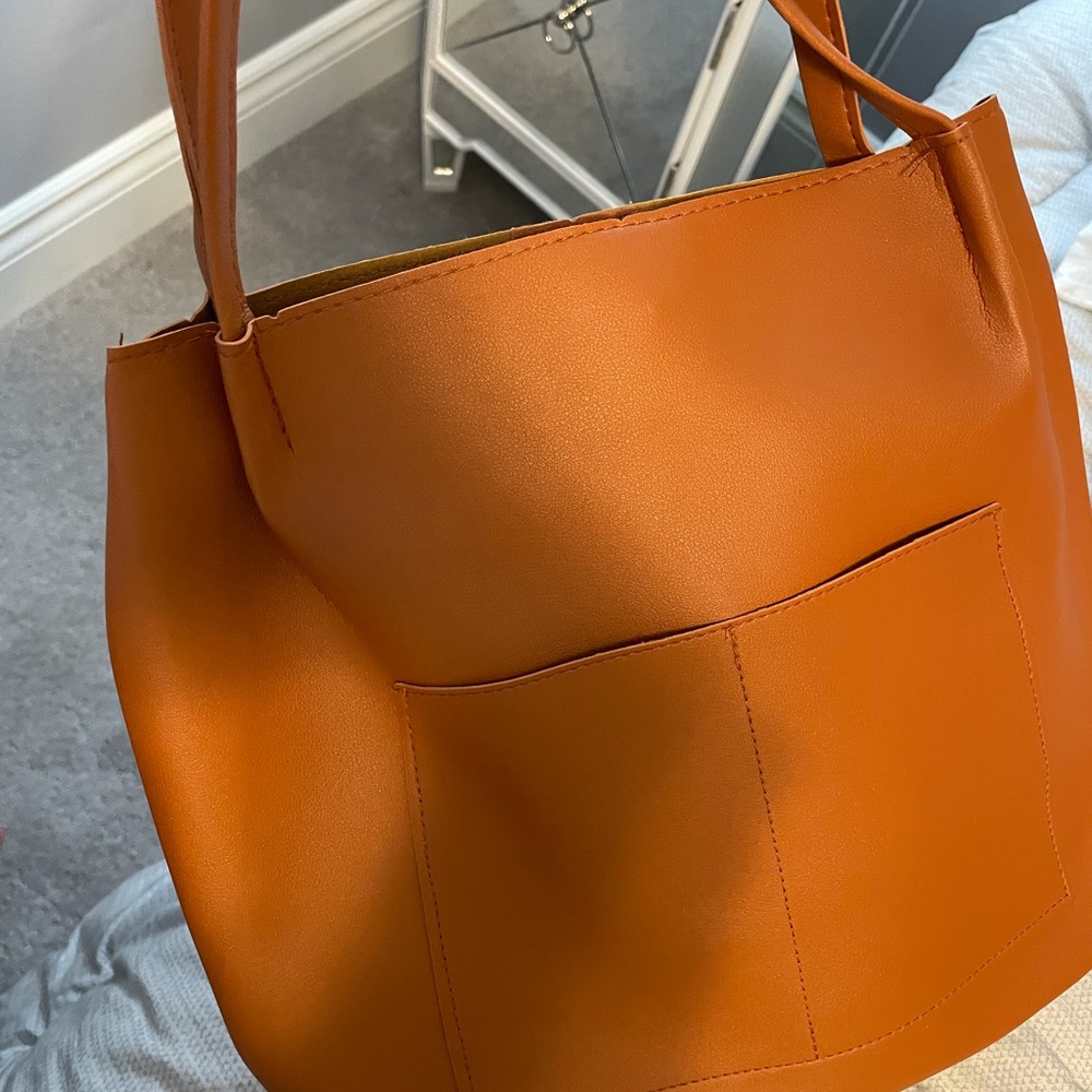 Rust shoulder purse - Picture 4 of 6